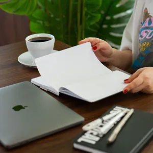 Cuaderno A5 de Tapa Dura con Líneas Be Online, 14x21 cm, 192 Páginas, Agenda Diaria, 100 Hojas, Encuadernación de Hojas Sueltas, Colección de Palabras, Escolar - Product Image 5