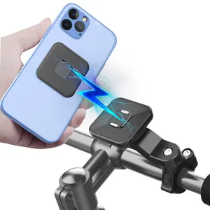 Ayarlanabilir manyetik kilidi bisiklet motosiklet evrensel bisiklet telefon tutucu tüm boyut için telefon montaj