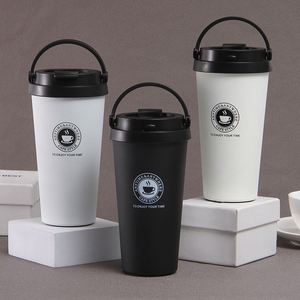 Vaso de Café de Acero Inoxidable al Vacío de 500 ml - Vaso Portátil para Uso en Vehículos - Product Image 1