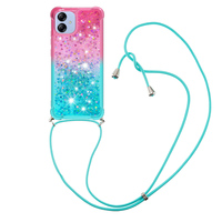 Coque de téléphone pour Motorola G Stylus 5G 2025 G Power 4G 2024 G Play 2023 Edge Pure Glitter Liquid Quicksand TPU Gradient Cover