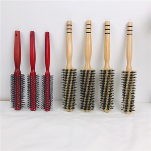 Nhà Máy Bán Hàng Trực Tiếp Thẳng Bàn Chải Dài Vòng Xử Lý Vòng Tròn Sen Gỗ Tóc Lược - Product Image 5