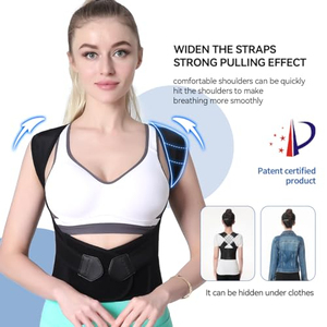 อุปกรณ์พยุงหลังแบบแม่เหล็ก แก้ไขท่าทางหลังเต็มตัว สำหรับผู้หญิง - Product Image 2