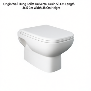WC suspendu Origin, vidange universelle, longueur 58 cm, largeur 36,5 cm, hauteur 38 cm - Product Image 3