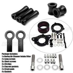 Filtro de Aire para Motocicleta, Limpiador de Admisión para Harley-Davidson Sports XL 883 1200 2004 2005 2006 2007 2008 2009 2010-2015 - Product Image 6