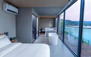 Hecho en China Barato <span class=keywords><strong>Mejor</strong></span> vendido Modular Apple Cabin Tiny Pod Coffee House Casas móviles al aire libre Popular Prefab Container House - Product Image 6