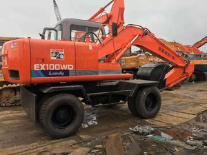 Excavatrice Hitachi Ex100 mini-pelle 10 tonnes excavatrice de type à roues choix économique excavatrice - Product Image 2