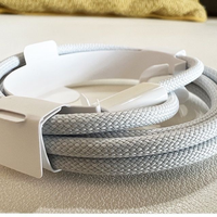 Câble de charge tressé OEM 1M 2M 60W Type C vers Type C pour iPhone, câble de données à charge rapide 60W pour iPhone 15 Pro Max, câble USB C