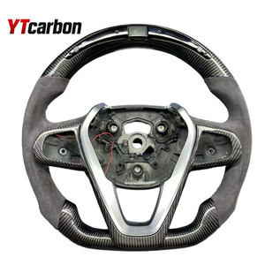 <span class=keywords><strong>Volante</strong></span> de fibra de carbono estilo forjado YTcarbon LED ForBM-W X3 X4 X5 X6 X7 I4 Z4 F44 G11 G12 G20 G22 G23 G26 <span class=keywords><strong>G29</strong></span> G30 G31 G32 - Product Image 2