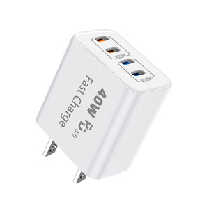 Cargador Multi-Puerto USB-C de 40W Estándar Estadounidense para Teléfonos Samsung y Apple iPhone 16 - Un Producto Transfronterizo de Gran Venta - Product Image 4
