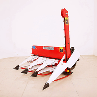 Nouvelle moissonneuse électrique automotrice à poussée manuelle petite moissonneuse de blé de riz de soja Machine de séchage Machine de découpe de cultures 4 rangées