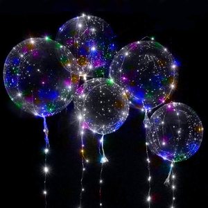 Globos de Burbuja Impresos por Ambas Caras de 20 Pulgadas al por Mayor para Decoración de Bodas y Fiestas de Cumpleaños con Luz LED Tipo BOBO - Product Image 4