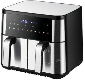 NUEVA Freidora de Aire 2026 con Pantalla Táctil Grande, Horno Freidora de Aire de 10L con Cesta Doble Desmontable, Freidora de Aire Digital Inteligente de Doble Zona - Product Image 1