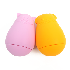 Động vật con chó cú miễn phí BPA Silicone bé tắm Đồ chơi thiết lập phun nước tắm vòi sen đồ chơi cho trẻ mới biết đi tái sử dụng bồn tắm đồ chơi - Product Image 3