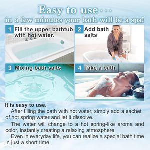 Sal de Baño Japonesa Ninja Onsen en Polvo 600g, Aroma Hassaku a Limón, Cuidado Corporal Relajante, Hecho en Japón - Product Image 5