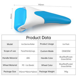 Équipement de beauté à usage domestique rouleau de massage du visage appareil de refroidissement de la peau 2024 rouleau de glace - Product Image 4