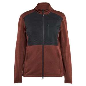 BLAKLADER - 354925335999S Sweat femme fermeture éclair complète Rouge brûlé/Noir-EAN 7330509960301 WORK HOODIES - Product Image 1