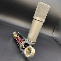 Microphone à condensateur cardioïde à grande membrane de 34 mm pour enregistrement en studio haut de gamme