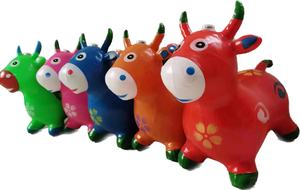 <span class=keywords><strong>Jouet</strong></span> de cheval peint de <span class=keywords><strong>vache</strong></span> sautant gonflable pour enfants avec musique <span class=keywords><strong>jouet</strong></span> extérieur interactif de matériel commun pour les enfants - Product Image 2