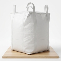 Sac en tissu PP laminé, capacité 500 kg, prix FOB compétitif, sac de 50 cm de hauteur supplémentaire avec bec verseur pour le stockage des grains de café