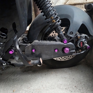 Cache-écrous décoratifs chromés en plastique pour <span class=keywords><strong>moto</strong></span>, pour écrous, boulons et vis de carrosserie - Product Image 3