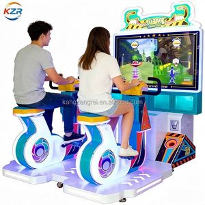 Arcade pour enfants, Grande machine de jeu cycliste à monnayeur, Petit Chevalier, Cyclisme deux joueurs, Grande salle d'arcade - Product Image 4