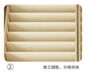 Organisateur de <span class=keywords><strong>tiroir</strong></span> de placard rectangulaire pliable et réglable, moulé par injection, gain de place, boîte de rangement divisée pour vêtements, durable - Product Image 5