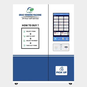 Máquina expendedora de medicamentos 369 Ch de autoservicio las 24 horas, kiosco farmacéutico inteligente de 32 pulgadas para hospitales, máquinas expendedoras de medicamentos de autoservicio. - Product Image 1