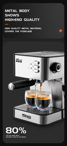 Mousseur à lait domestique semi-automatique de style italien, norme européenne DSP, machine intégrée, petite cafetière - Product Image 4