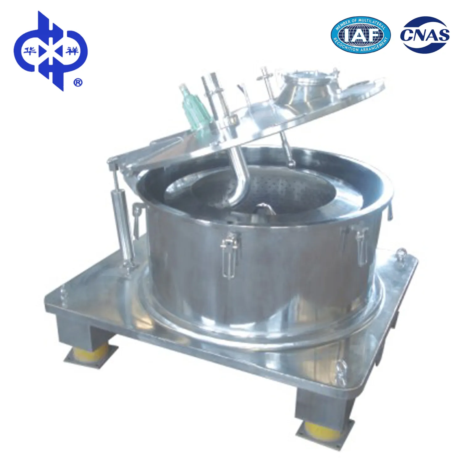 HX High Speed Industry Basket Top Discharge 304 Stainless Steel Centrifuge