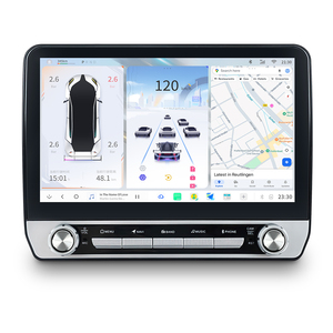 DUDUAUTO OS3.6 DUDU7/6/<span class=keywords><strong>5</strong></span>/4/3 autoradio universale con pulsante doppia manopola lettore multimediale per VW Toyota Honda Kia Hyundai - Product Image 2