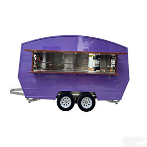 Carrito de Comida Móvil Multifuncional para Mercado Nocturno, Calle Comercial, Venta de Bebidas Frías y Aperitivos - Product Image 4