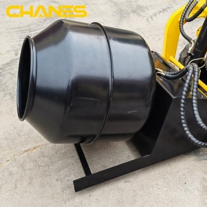 Tout nouveau mini mélangeur de ciment de chargeur de direction de dérapage même taille que d'autres marques avec le composant de moteur de noyau - Product Image 1