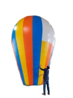 Ballon au sol publicitaire gonflable, ballon géant de marquage au sol gonflable pour la publicité