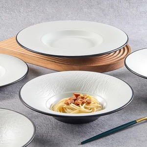 <b>Melamine</b> <b>plates</b>, imitation porcelain Japanese round plastic dinner <b>plates</b>, hot pot tableware, barbecue grill <b>plates</b>, side dish - Product Image 2