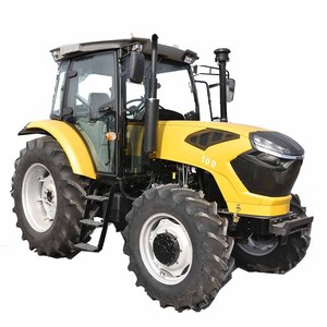 Tracteurs chinois 4x4 diesel agricoles 100 CV 4 roues motrices, mini tracteurs agricoles chinois diesel 4x4 - Product Image 5