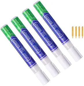 Wasserdichter Verguss Reparatur stift Haus Keramik White Tile Beauty Marker Ideal zur Wiederherstellung von Fugen mörtel und Fliesen Permanent Paint Marker Pen