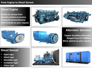 Moteur complet 650 kW 872 CV 12 cylindres 4 temps à cycle fermé, refroidissement par eau, pour groupe électrogène industriel - Product Image 4