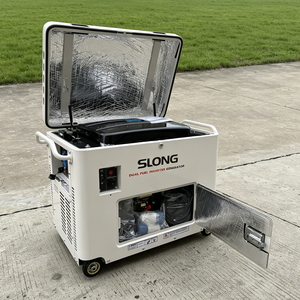 SLONG 10kw Residential <b>Generator</b> Silent <b>Generator</b> Gas <b>Generator</b> Dual Home Backup SmartGen <b>Solar</b> Hybrid - Product Image 4