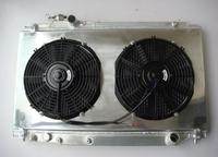 Kit de radiateur en aluminium haute performance pour la course avec kits de caches de ventilateur