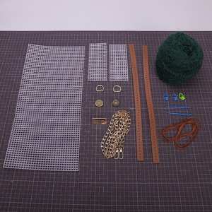 Sac tissé à la main matériaux bricolage artisanat sac <span class=keywords><strong>accessoires</strong></span> <span class=keywords><strong>Crochet</strong></span> seau sac Kits bandoulière <span class=keywords><strong>tricot</strong></span> ensemble - Product Image 2