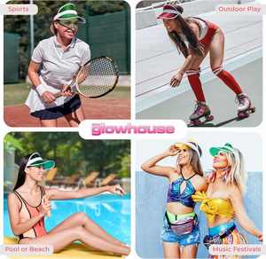 Visera de PVC Transparente y Colorida para Protección Solar, Uso en Verano, Económica, con Logotipo Personalizado, Colores y Tamaños Personalizables para Deportes y Pesca - Product Image 6