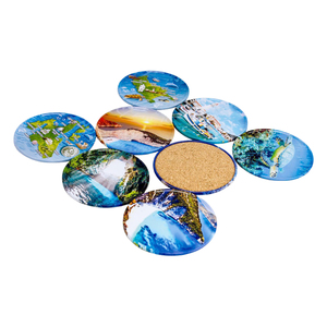 Custom Round Shape Metal <span class=keywords><strong>Mug</strong></span> Coaster Box Cerveja Promoções Pubs Restaurantes Presente Turista Lembranças Pretty Coaster <span class=keywords><strong>Tin</strong></span> Can - Product Image 5