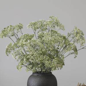 Venta al por mayor <span class=keywords><strong>de</strong></span> flores artificiales <span class=keywords><strong>de</strong></span> imitación, frijol Lila, decoraciones para el hogar, plantas verdes <span class=keywords><strong>de</strong></span> plástico - Product Image 1