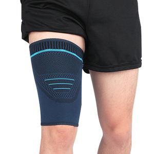 Manchon de soutien pour la cuisse, protection de la jambe pour le sport, élastique, réglable, fitness, basketball, manchons de jambe pour les muscles de la cuisse - Product Image 2