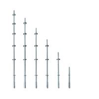 Sistema de Andamios de Acero Galvanizado con Anillo de Bloqueo, Plataforma de Andamio Modular para Construcción Completa, Plataforma de Andamio de Alta Resistencia para Construcción Industrial