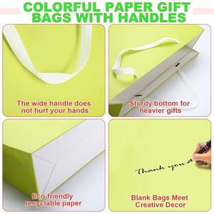 Bolsa de Compras de Cartón Kraft Personalizada, Hecha a Mano, Reciclable, Ecológica, Biodegradable, con Asas de Cinta para Cartera - Product Image 5