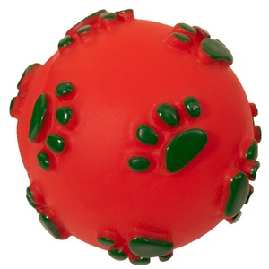 Molar temizleme dişleri köpek gıcırtılı 6cm noel evcil hayvan topu köpekler için - Product Image 5