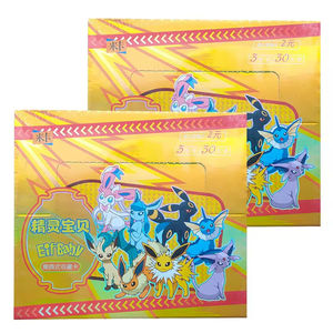 Fan Art Elf Baby Origin, Productos Pokemonizados en Chino Simplificado, Eevee Tcg, Juego de Cartas Coleccionables, Paquete de Refuerzo, Caja de Regalo en Stock - Product Image 3