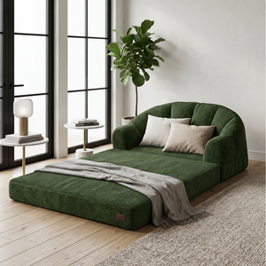 <span class=keywords><strong>Canapé</strong></span> moderne en velours côtelé en forme de coquille, <span class=keywords><strong>2</strong></span> <span class=keywords><strong>places</strong></span>, compressé sous vide, pour salon et villa, vente en gros OEM - Product Image 4