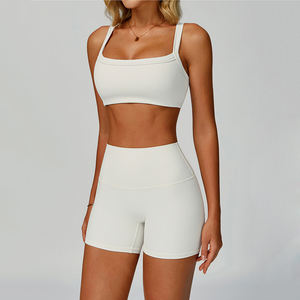 Nuovo Stile Reggiseno Sportivo di Alta Qualità per Donne Logo Personalizzato Reggiseno Sportivo in Tessuto Costolato per Palestra e Allenamento - Product Image 4